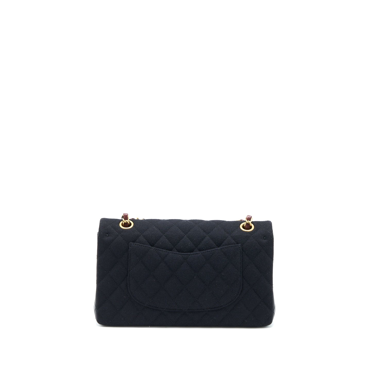 Chanel Medium Classic Double Flap Bag 2018 Metiers d’Art Paris-Hamburg Collection Wool GHW