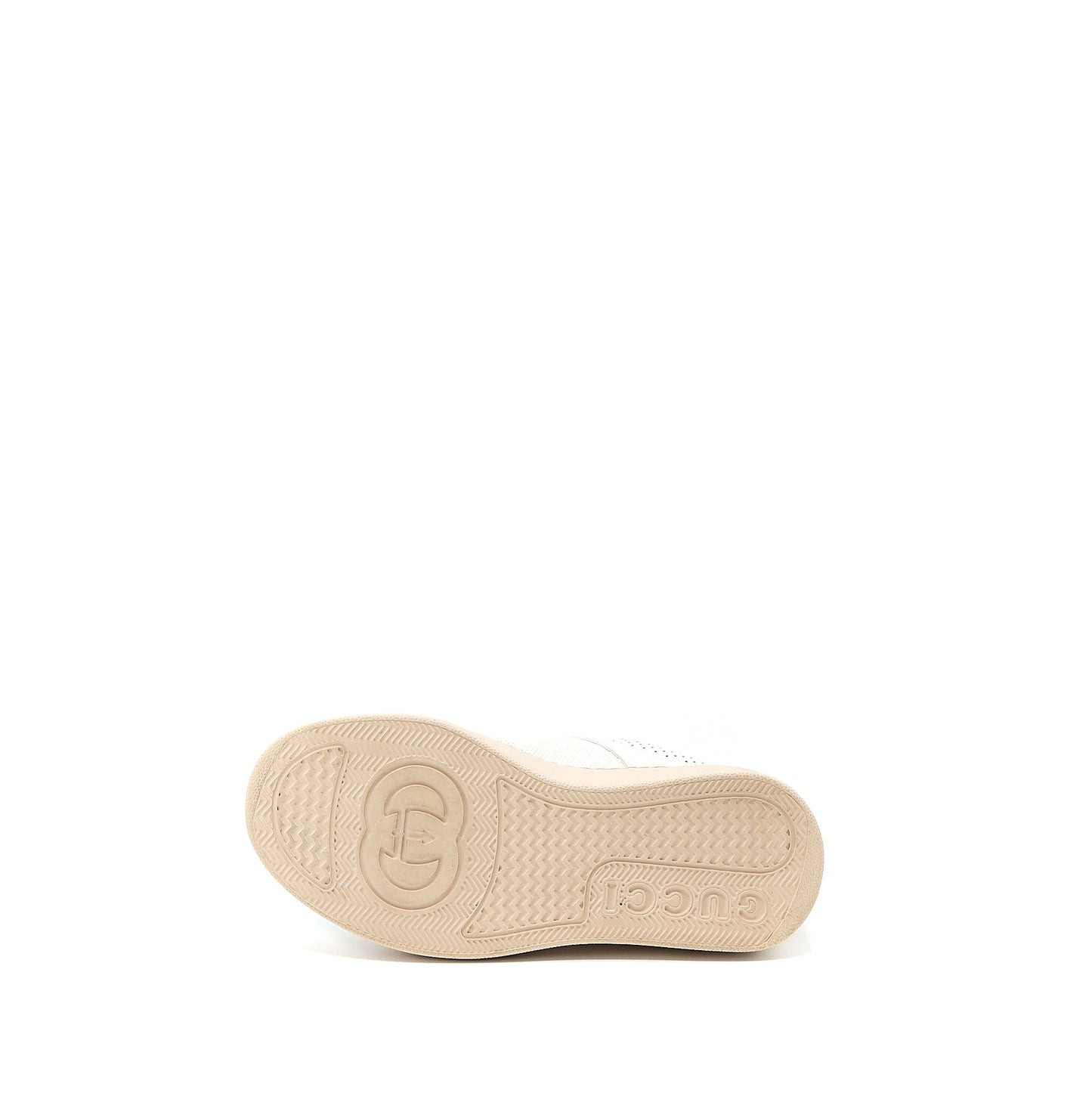 Gucci Size 36 Women?s GG Embossed Sneaker White/Pink
