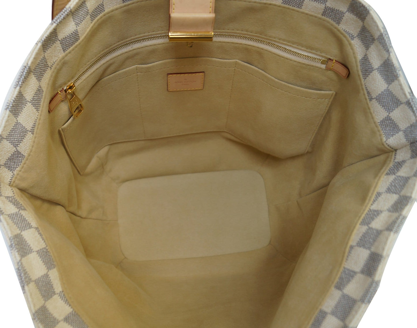 LOUIS VUITTON Damier Azur Salina GM Shoulder Bag