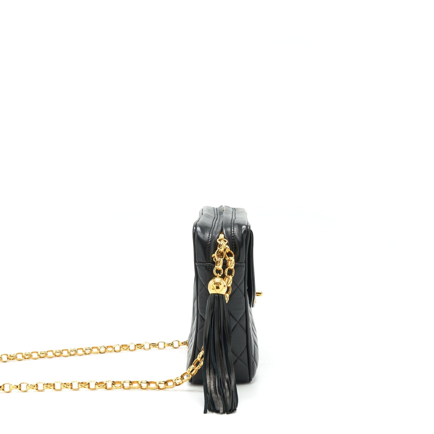 Chanel   Camera Bag Lambskin Black GHW