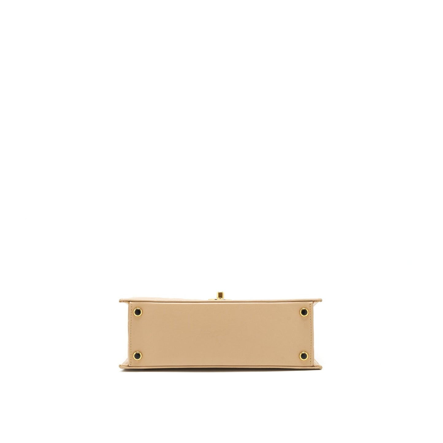 Chanel   Single Flap Bag Cross body Lambskin Beige GHW
