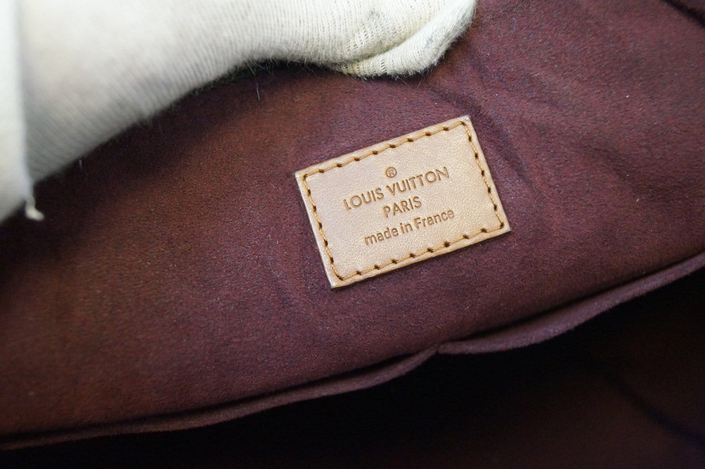 LOUIS VUITTON Belmont Damier Ebene Shoulder Bag