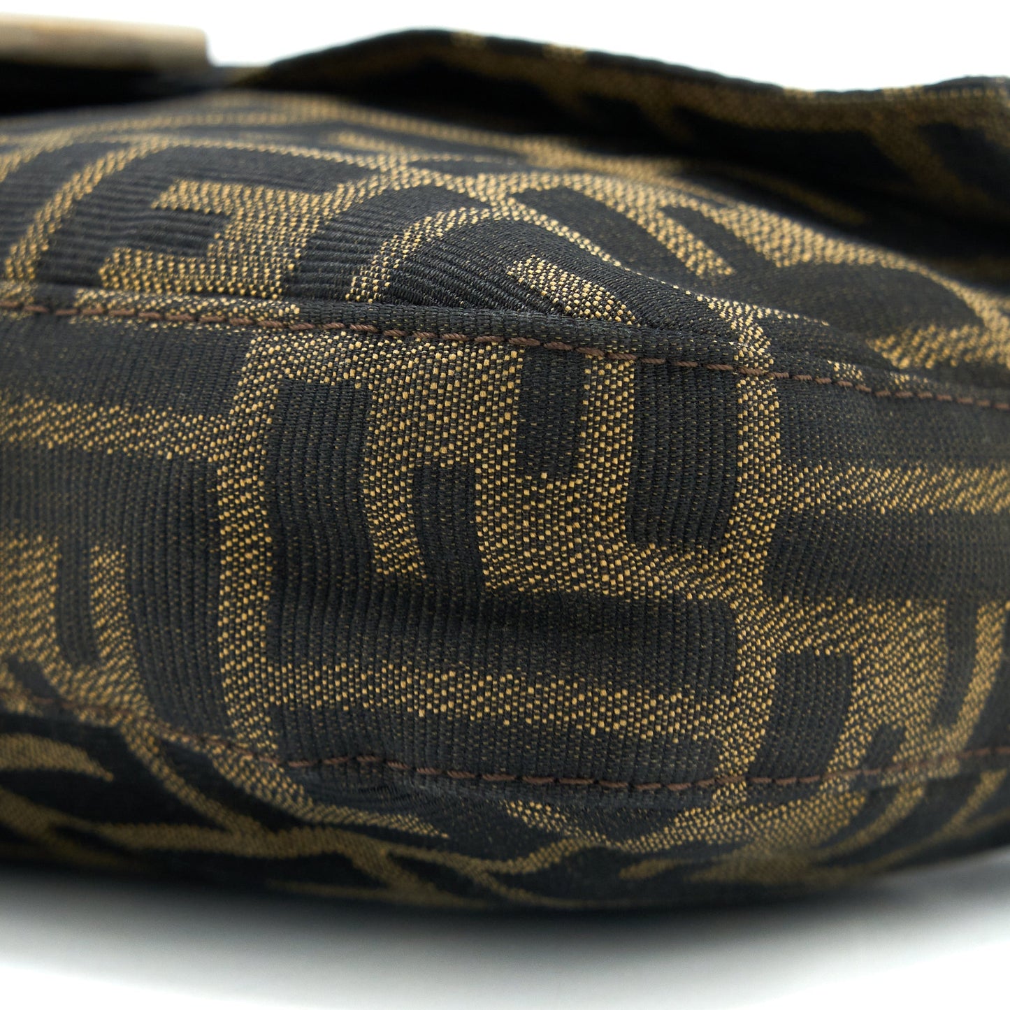 Fendi   Baguette Shouder Purse Jacqiard