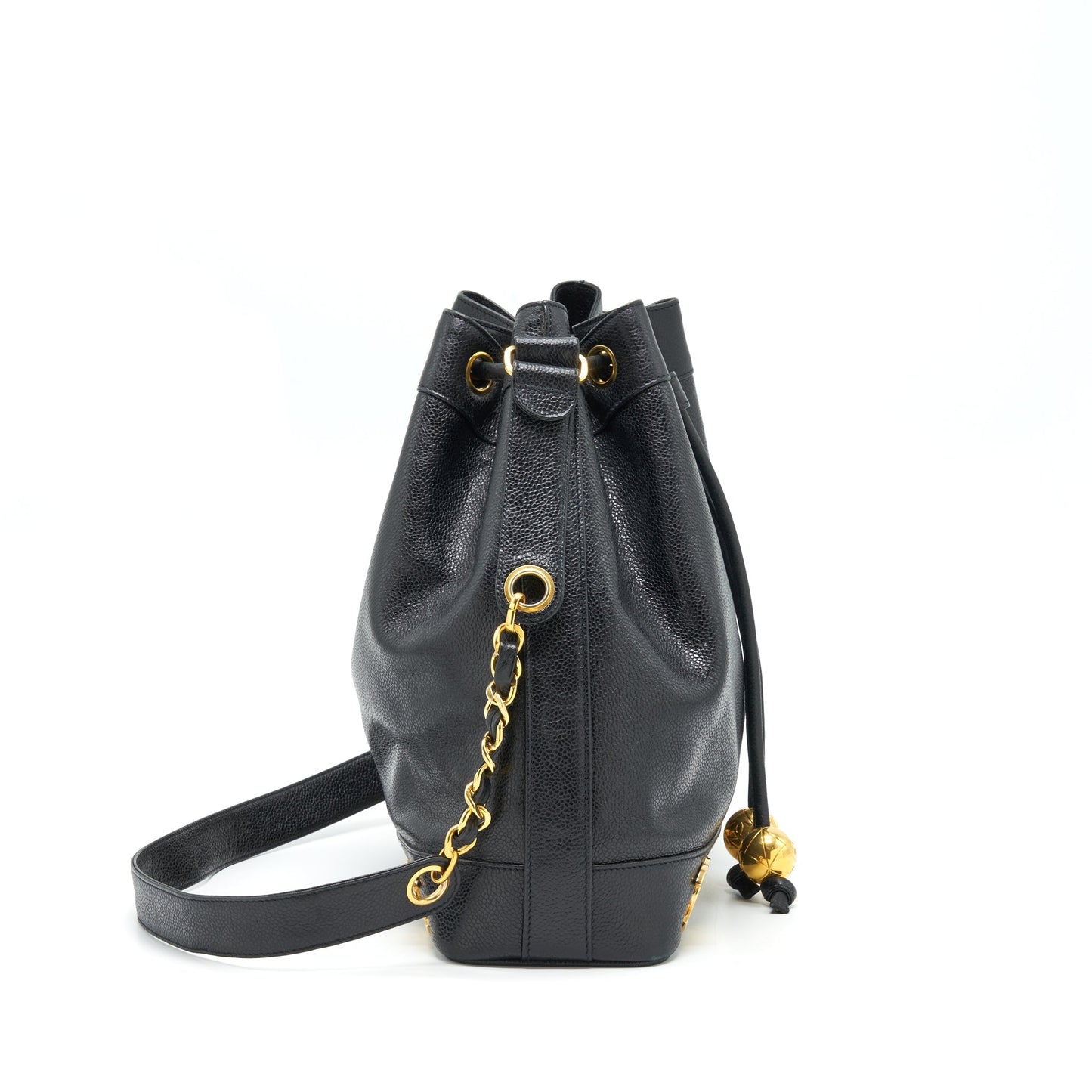 Chanel   Bucket Bag Caviar Black GHW