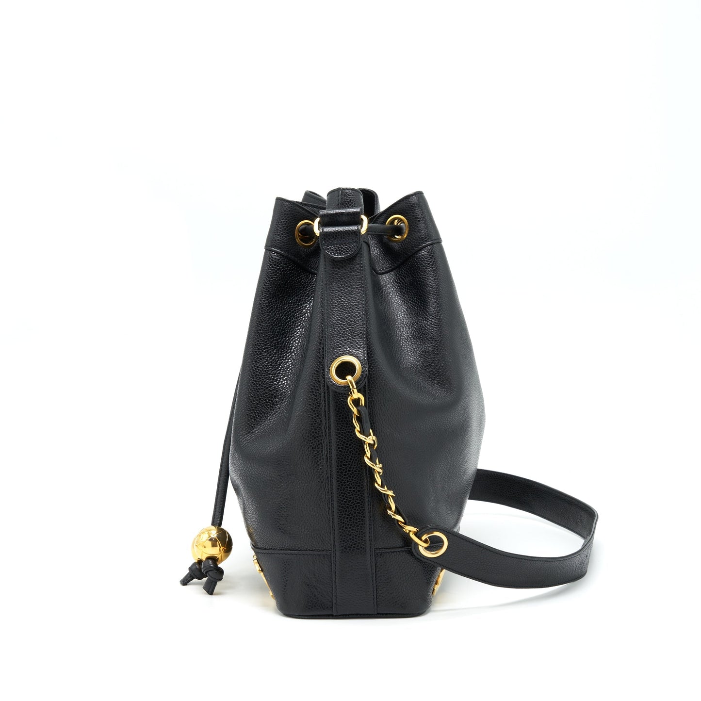 Chanel   Bucket Bag Caviar Black GHW