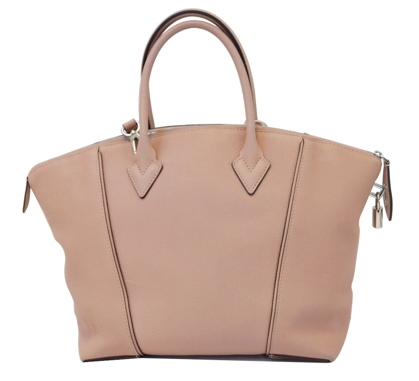 LOUIS VUITTON Magnolia Veau Cachemire  Leather Soft Lockit PM Bag