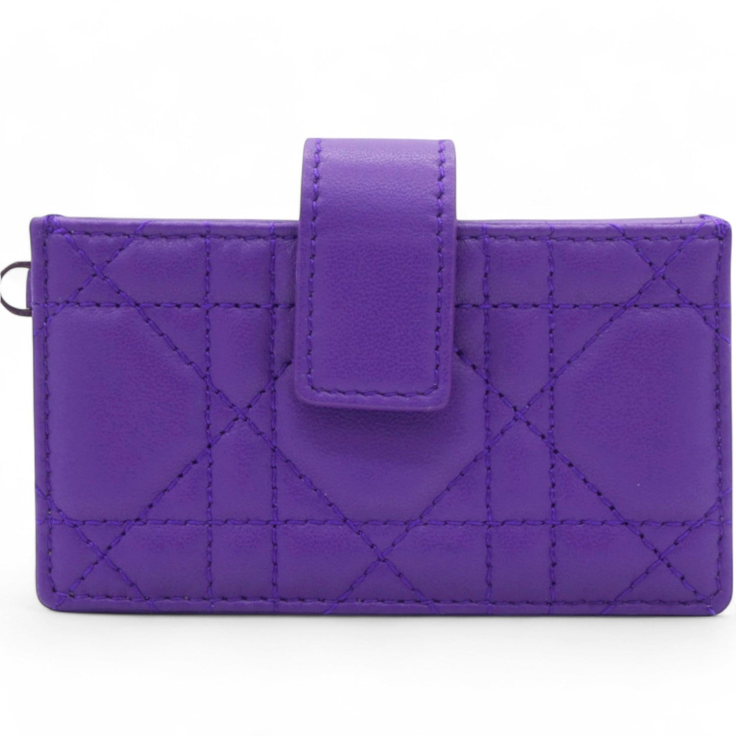 Dior Lambskin Lady Dior 5-Gusset Card Holder