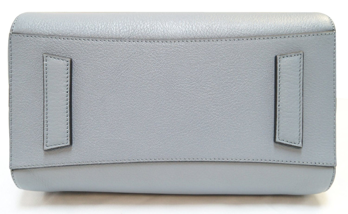 GIVENCHY Grey Goatskin Leather Small Antigona Shoulder Bag