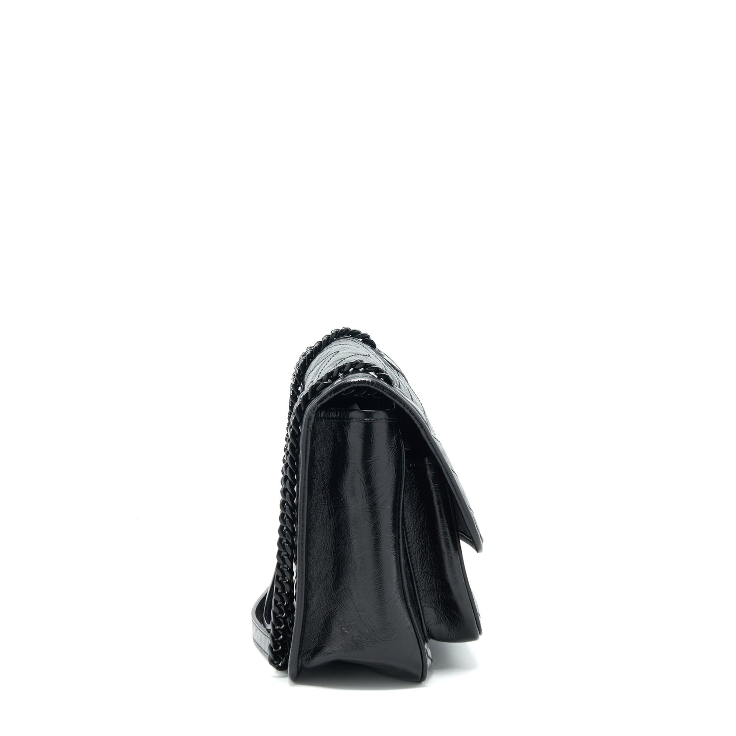 Saint Laurent Medium Niki Purse crinkled   so black