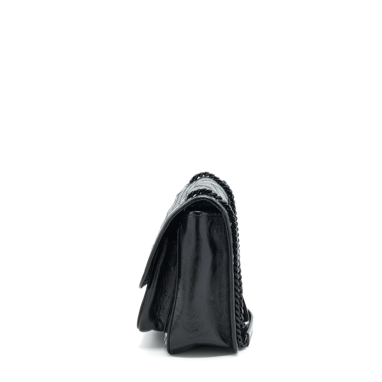Saint Laurent Medium Niki Purse crinkled   so black