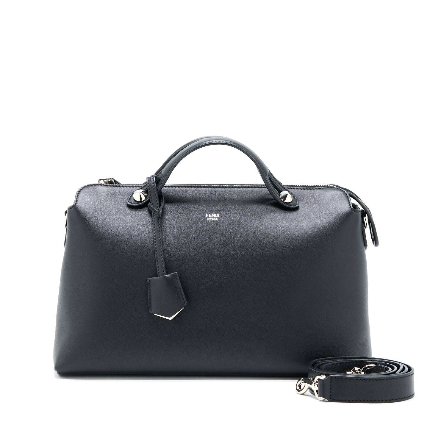 Fendi By The Way Purse Calfskin Black