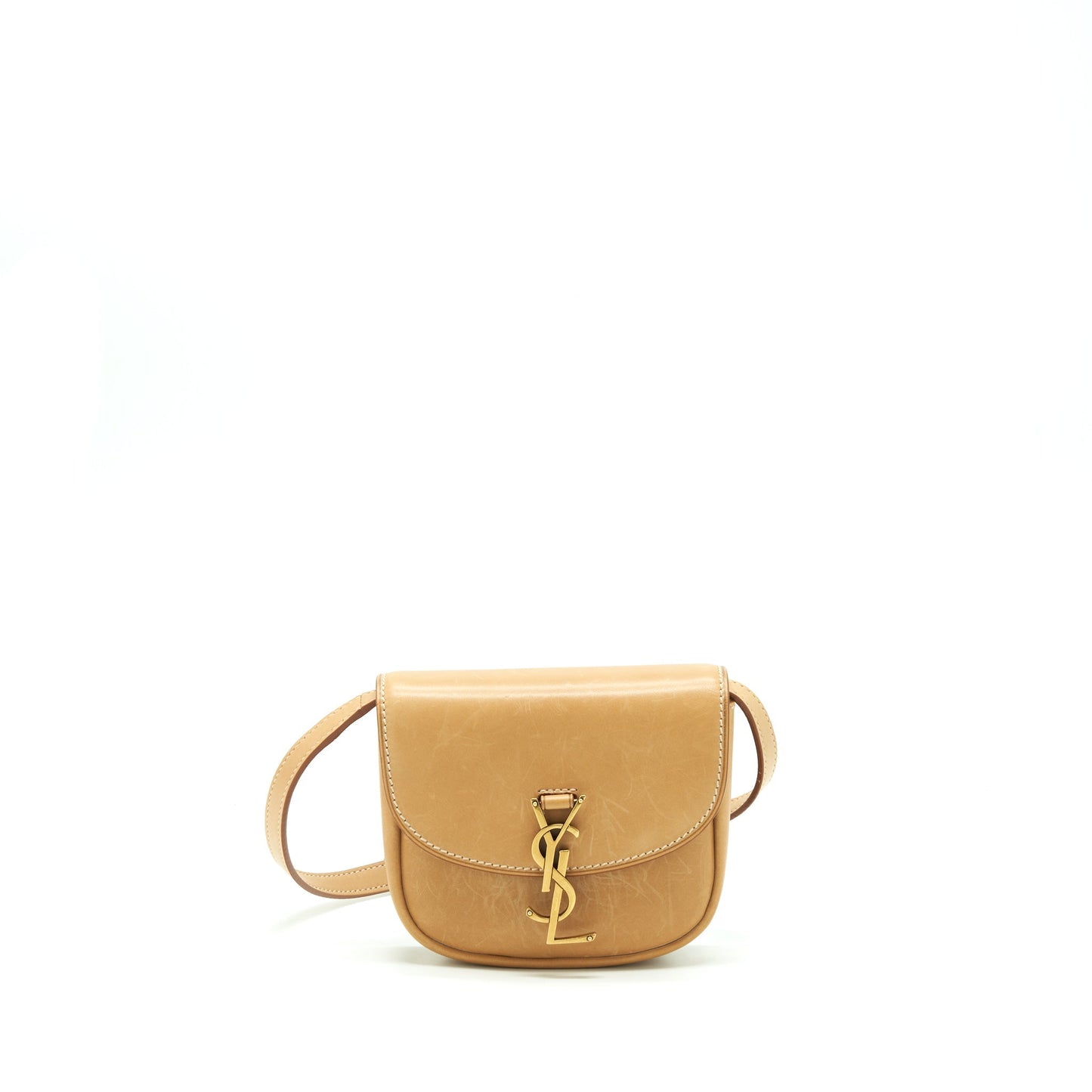 Saint Laurent/   Kaia Purse Calfskin Tan