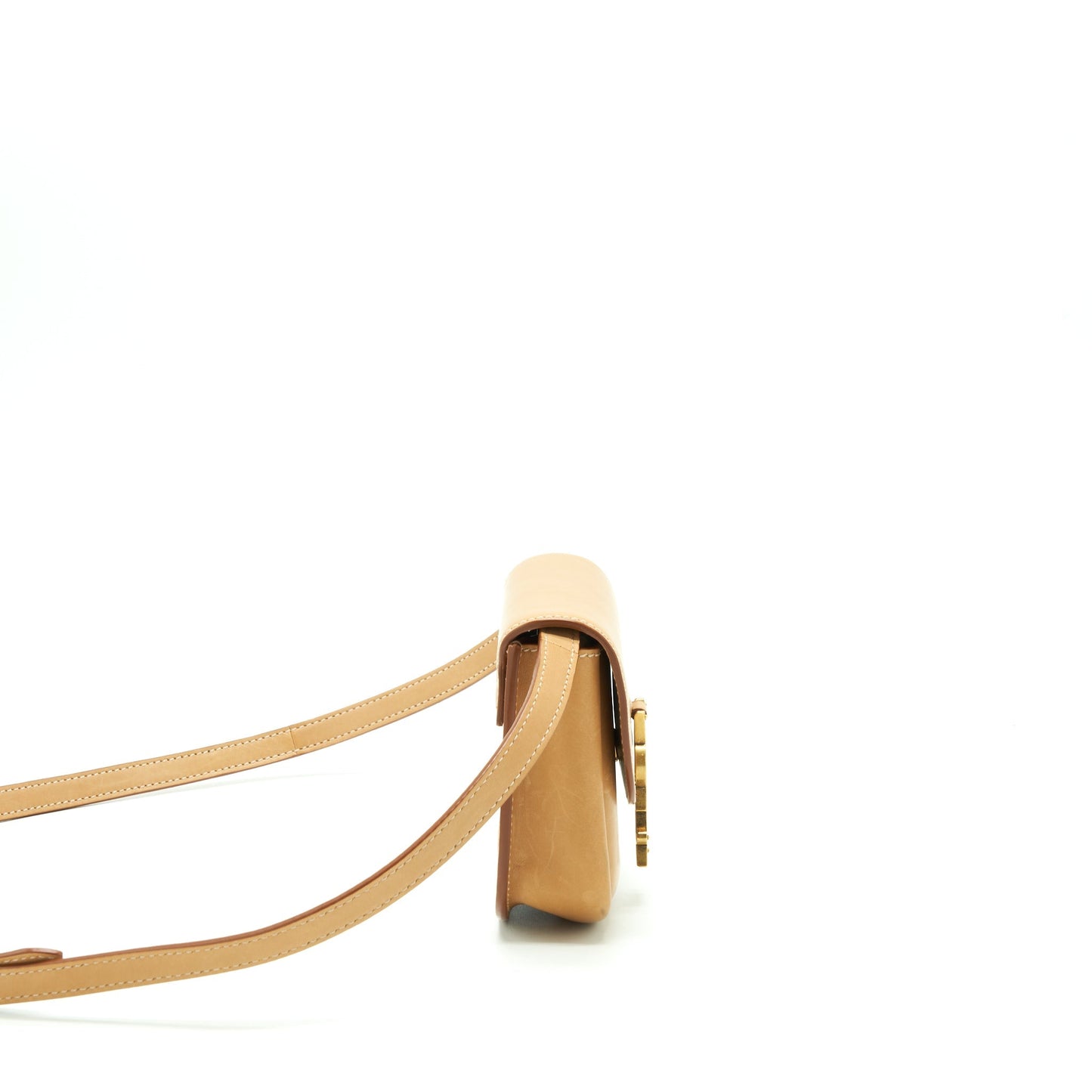 Saint Laurent/   Kaia Purse Calfskin Tan