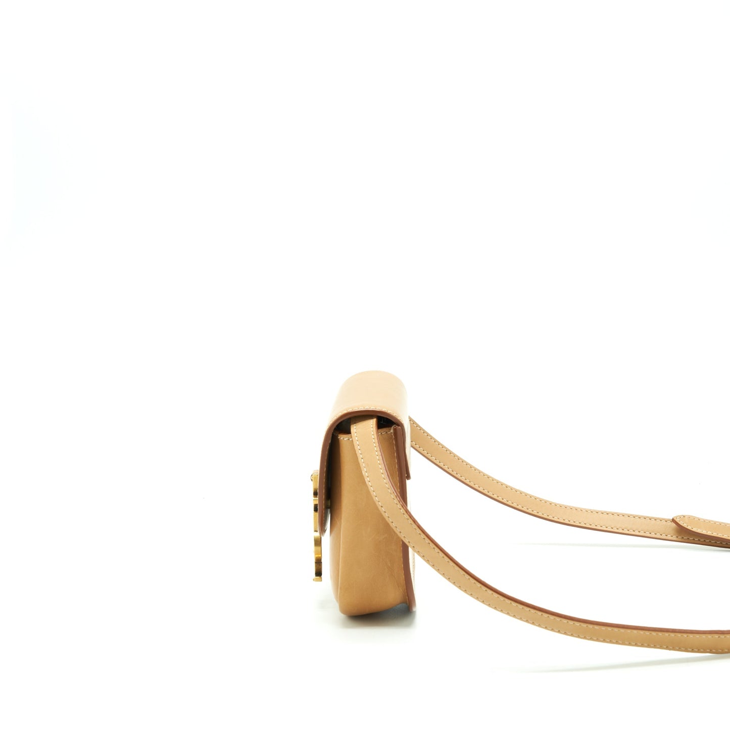 Saint Laurent/   Kaia Purse Calfskin Tan