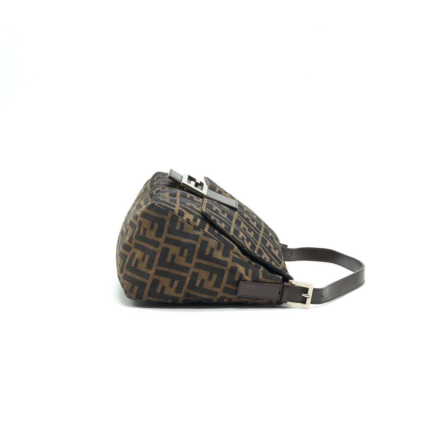 Fendi   Zucca Mamma Baguette Purse