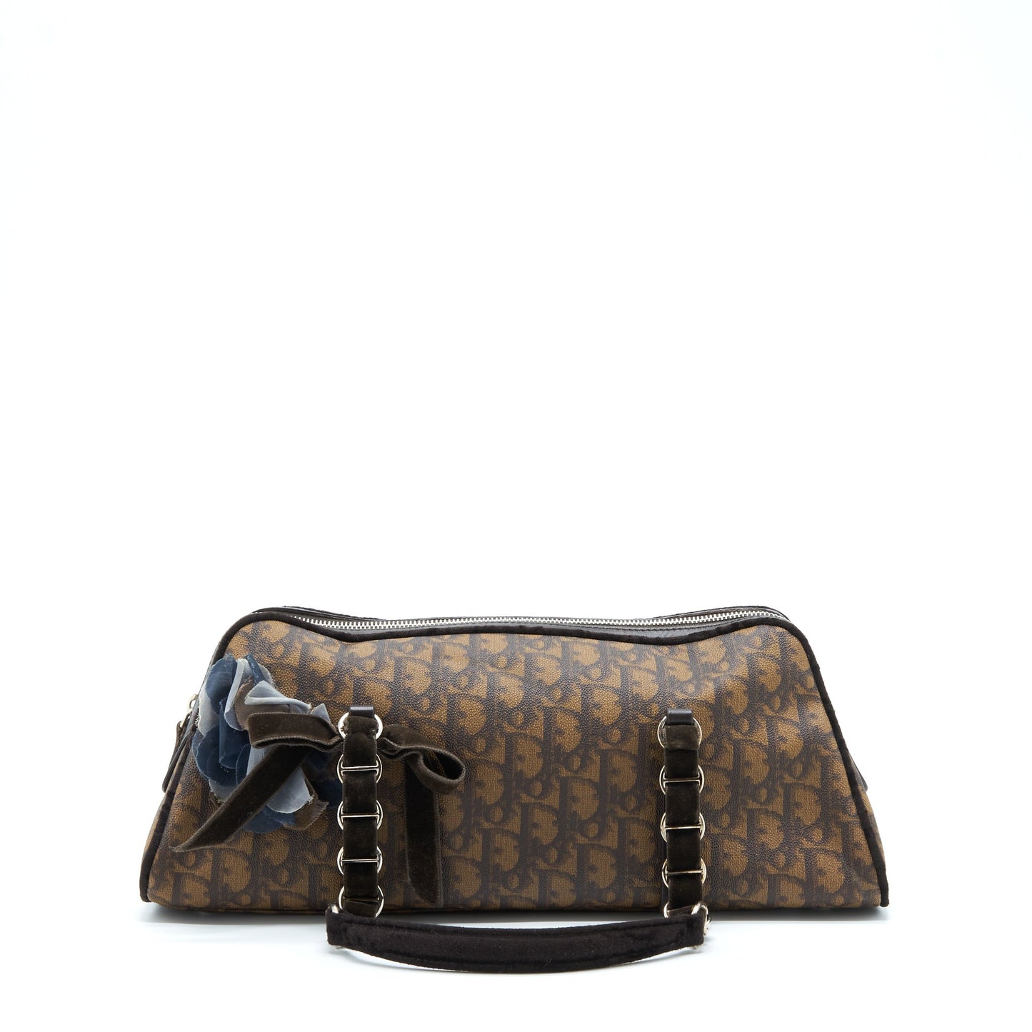 Dior   Romantique Trotter Purse Canvas/Velvet