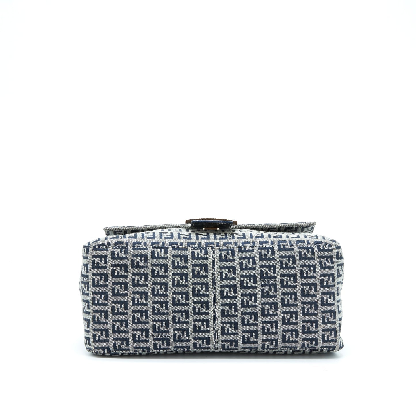 Fendi   Baguette Should Purse Fabric Black/Grey