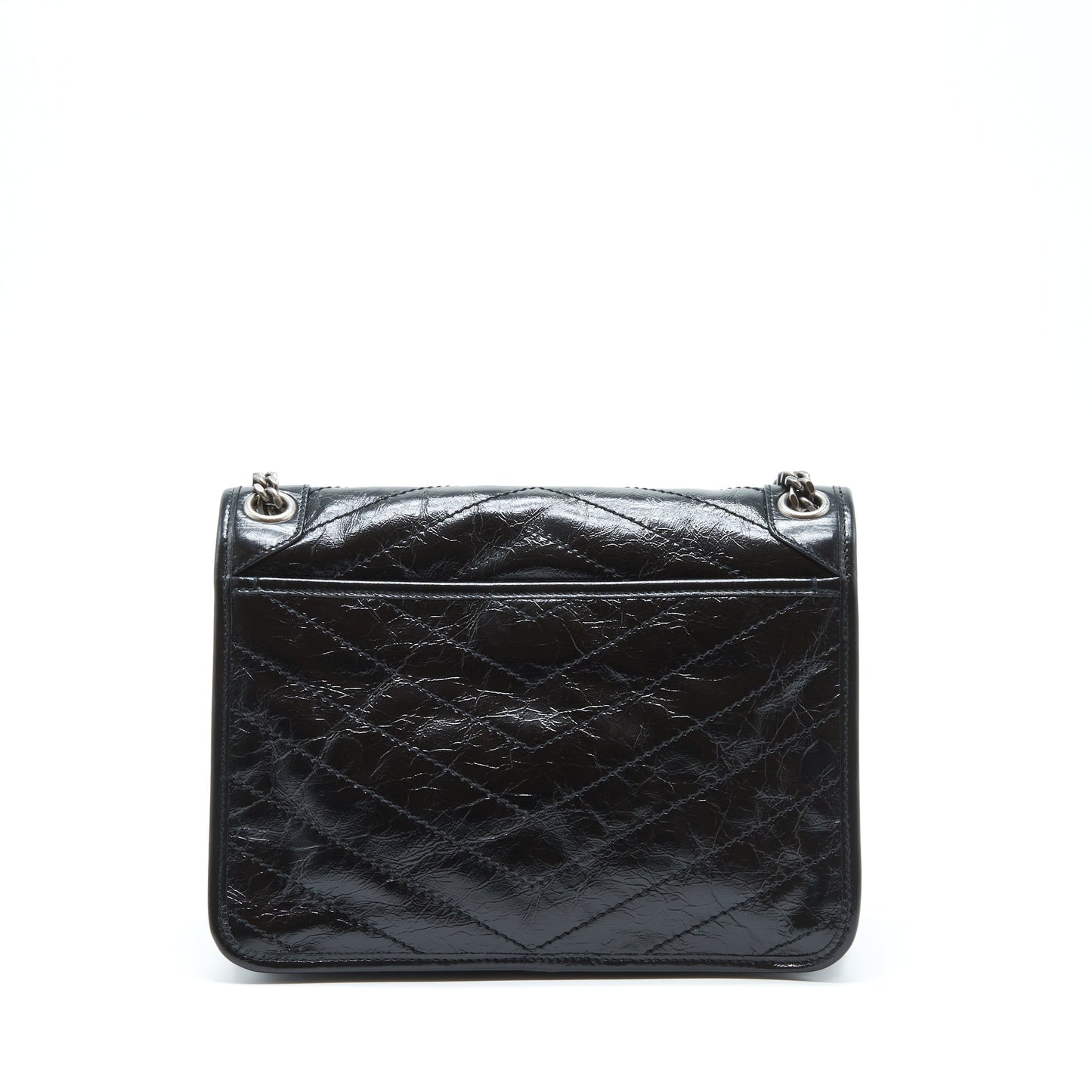 Saint Laurent/ Medium Niki Purse Calfskin Black