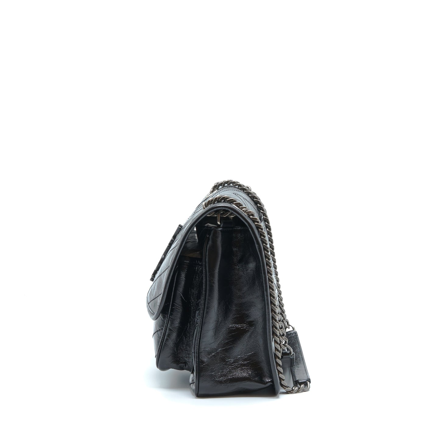 Saint Laurent/ Medium Niki Purse Calfskin Black