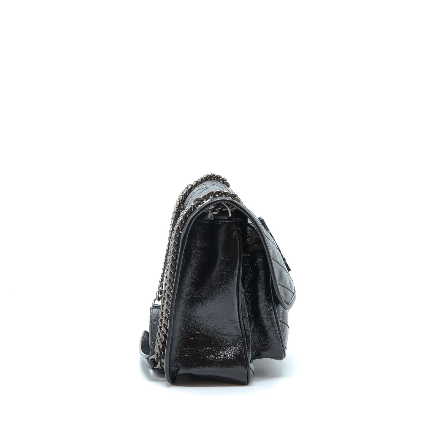 Saint Laurent/ Medium Niki Purse Calfskin Black