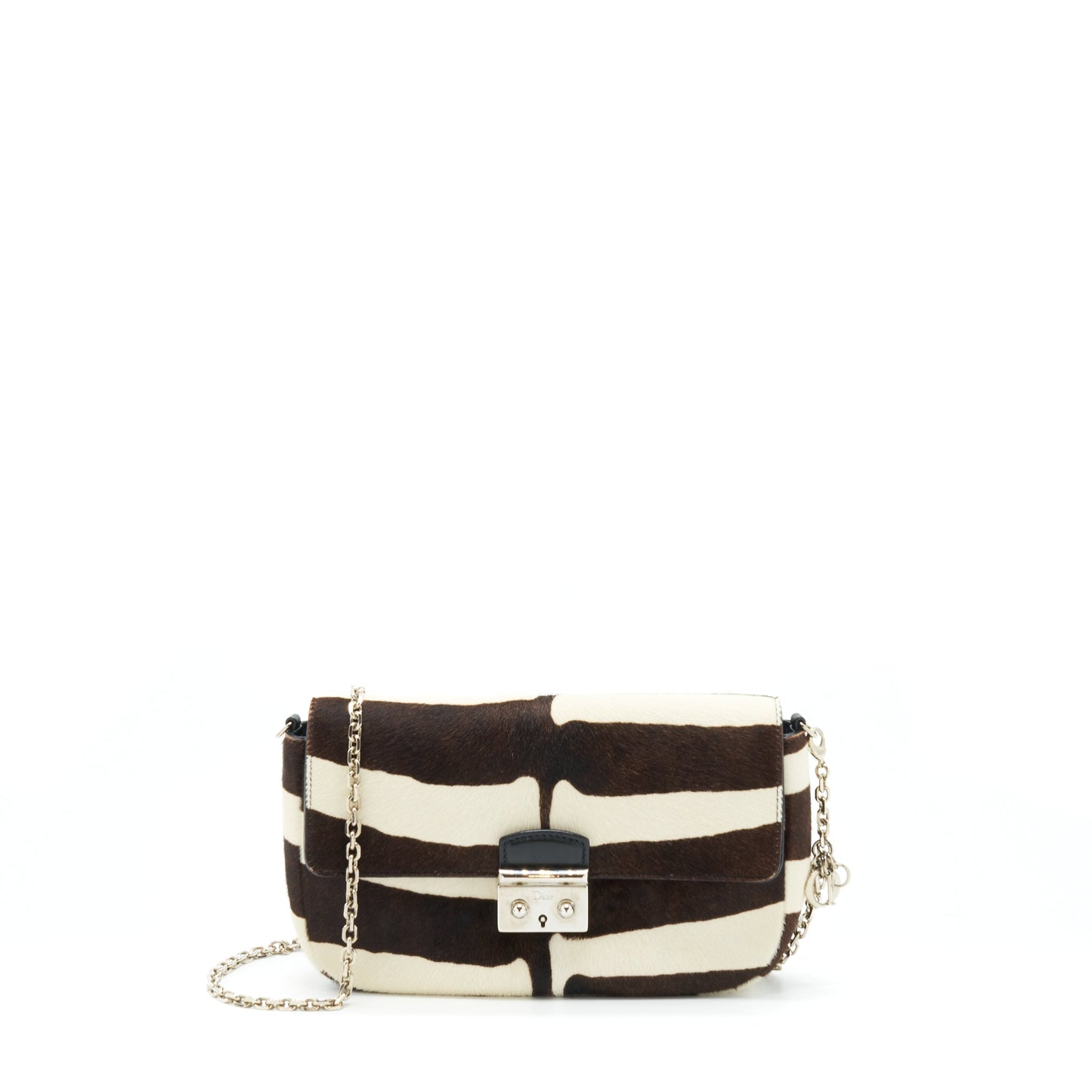Dior Miss Dior Mini Purse With Chain Pony Hair Multicolour