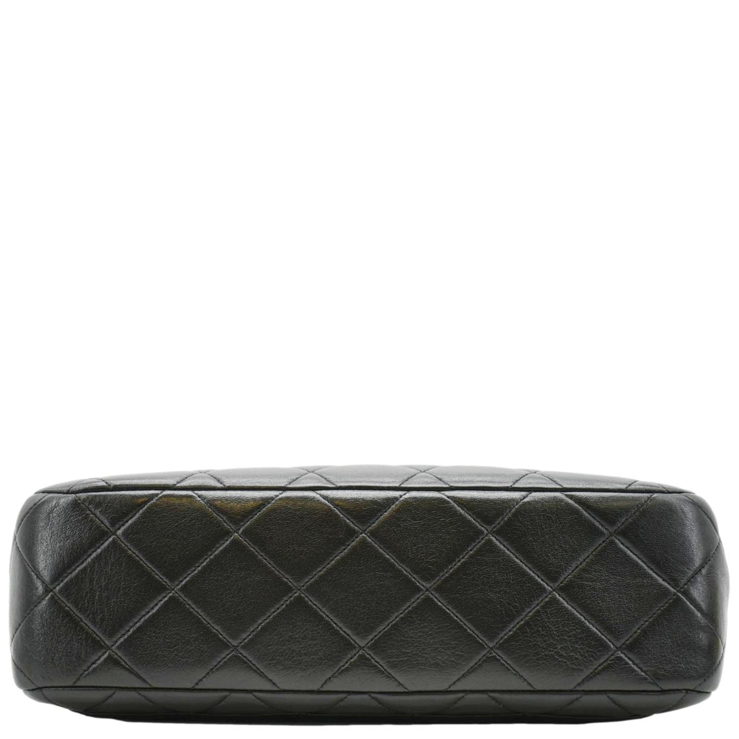 CHANEL Classic Flap   Quilted Leather Tote Bag Black