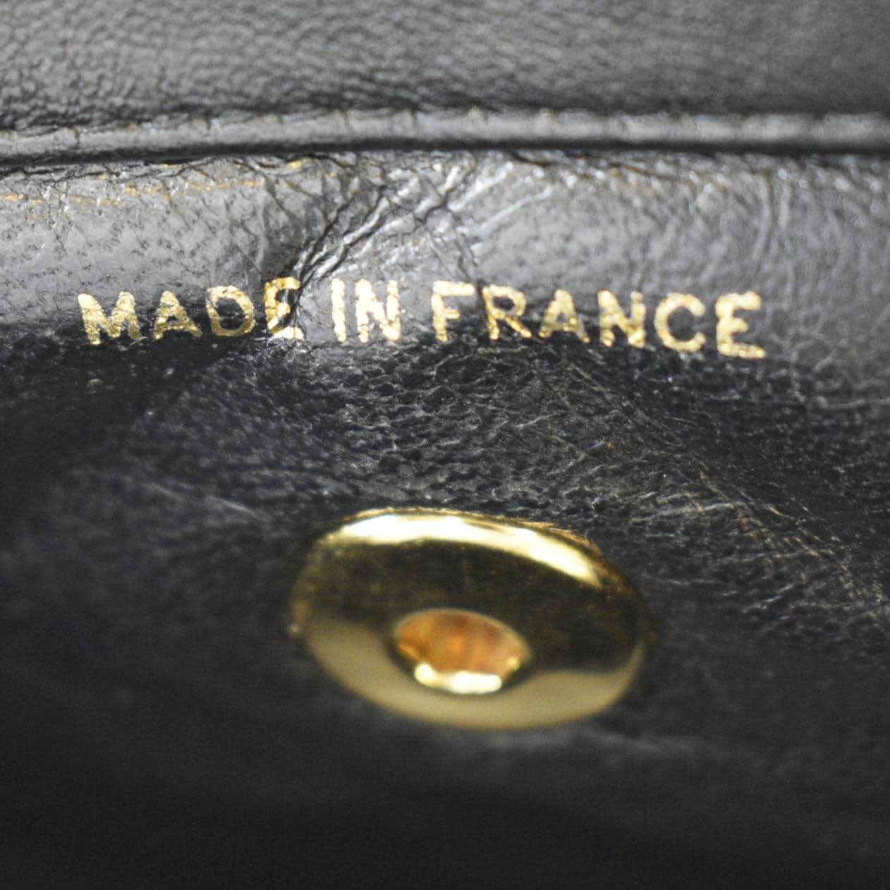 CHANEL Classic Flap   Quilted Leather Tote Bag Black