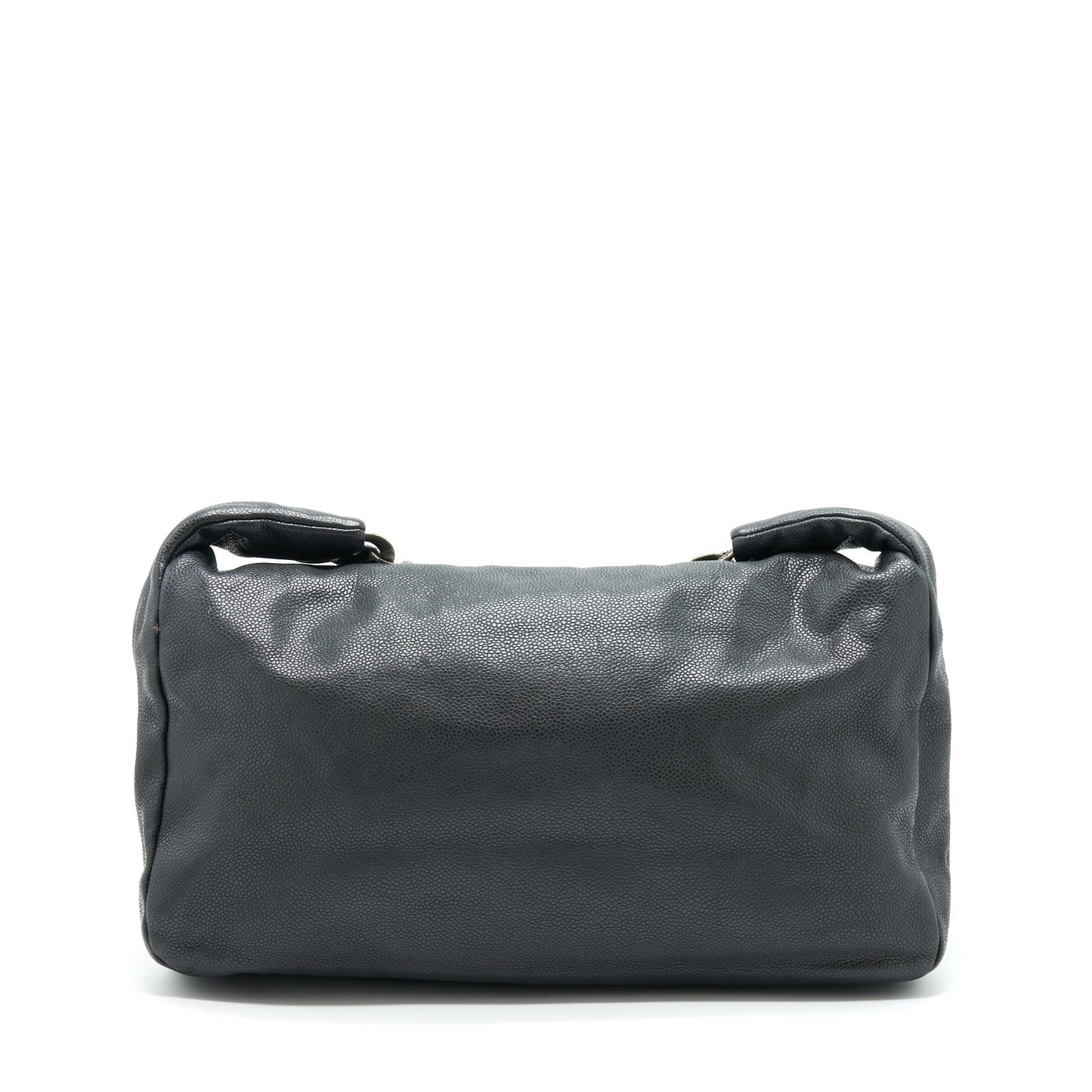 Chanel   Shoulder Bag Caviar Black Ruthenium Hardware