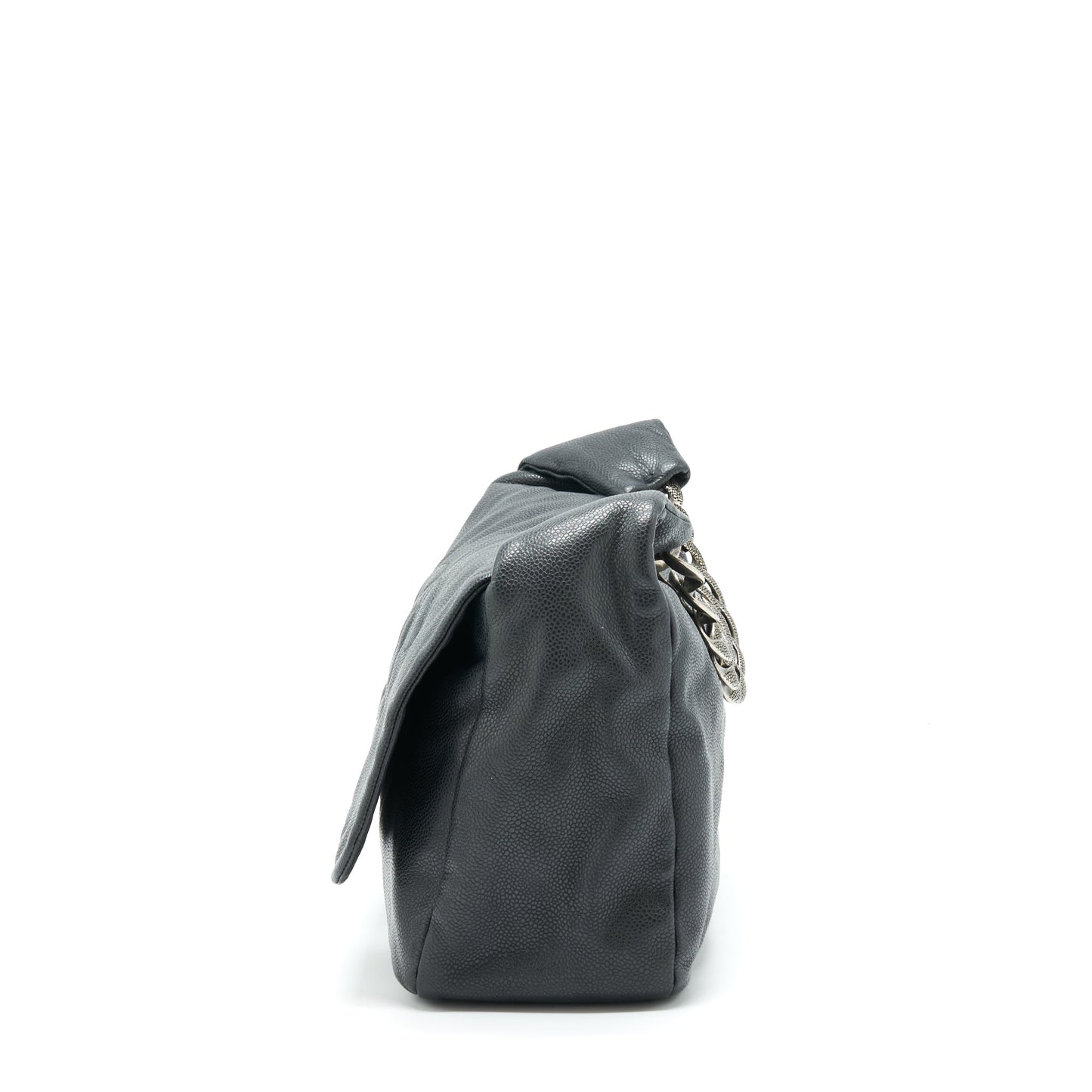 Chanel   Shoulder Bag Caviar Black Ruthenium Hardware