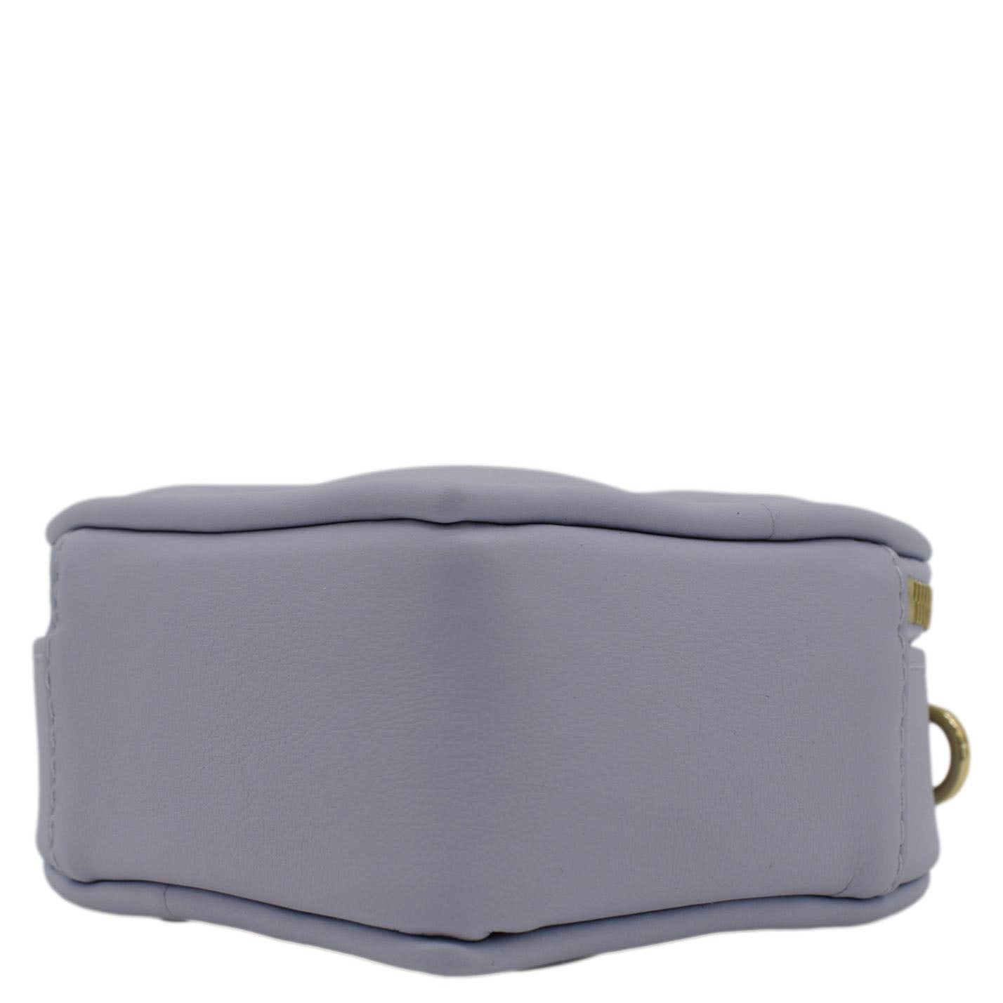LOUIS VUITTON Pop My Heart Monogram Leather Shoulder Bag Purple