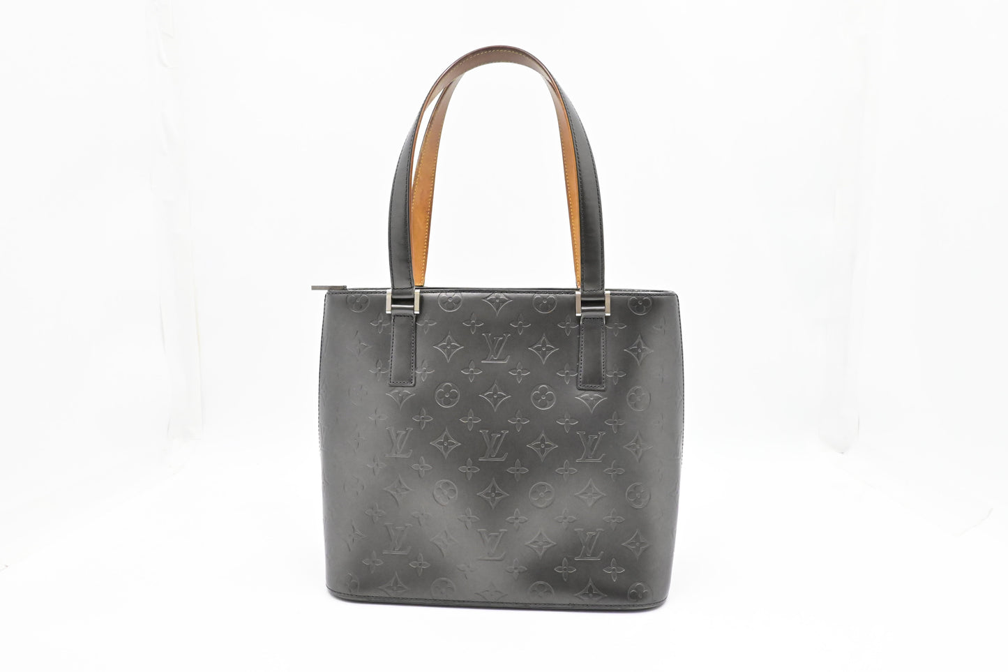 Louis Vuitton Stockton in Gray Mat Canvas