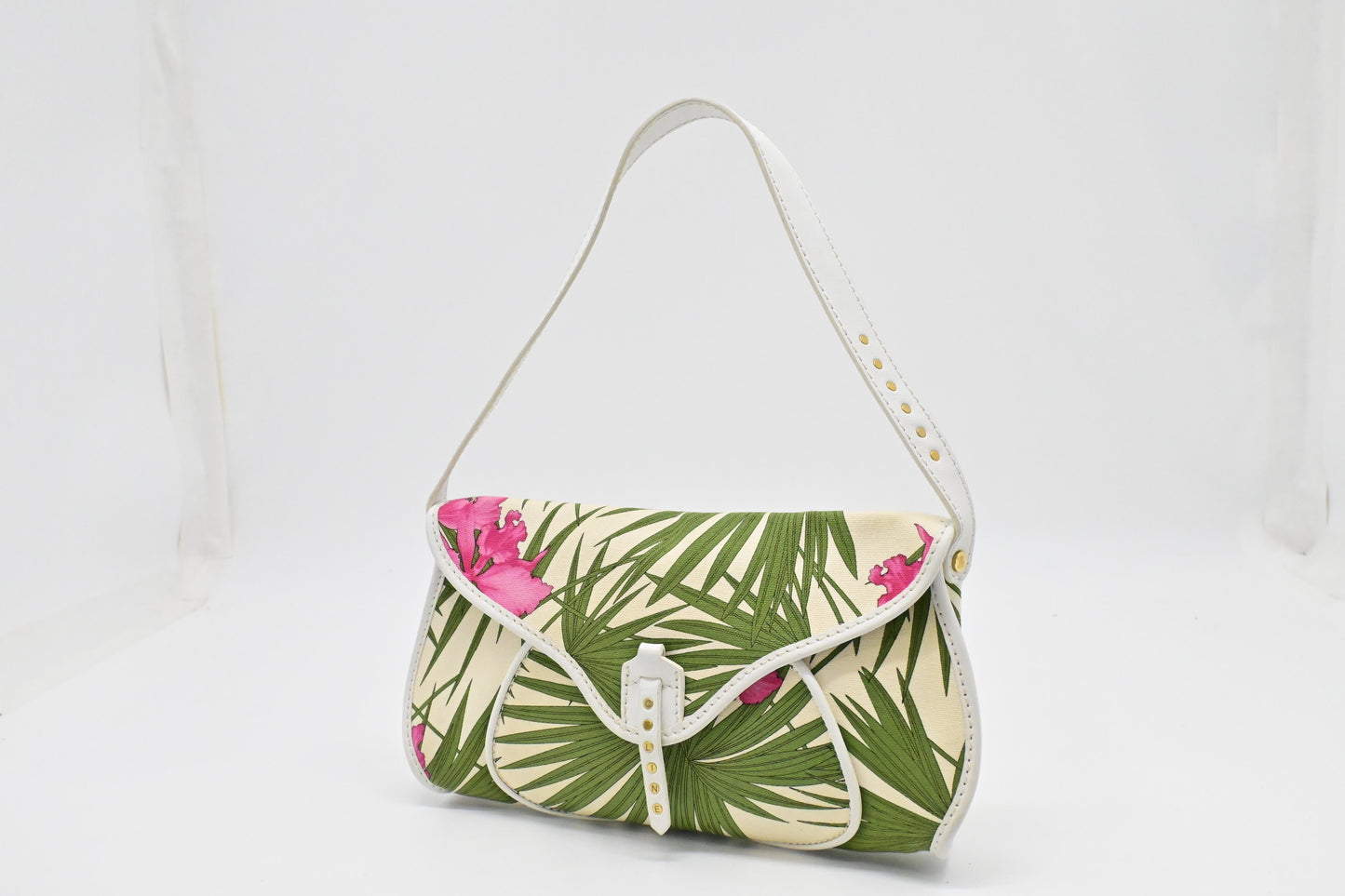 Celine Poulbot in Palm Print Canvas