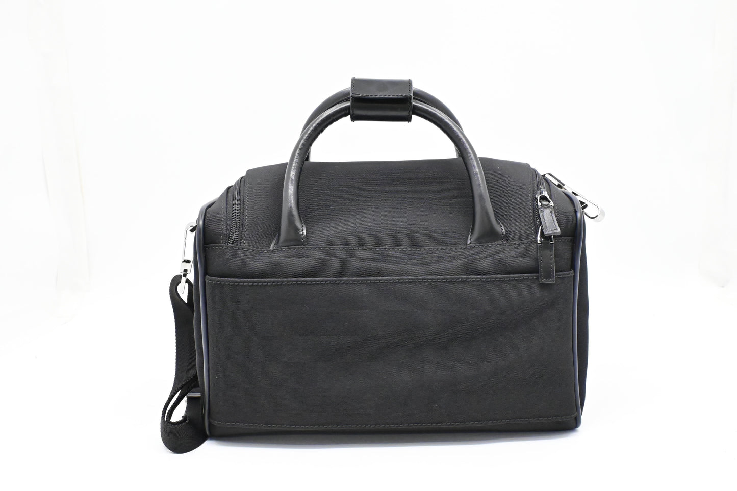 Gucci Cosmetic Shoulder Bag in Black Canvas