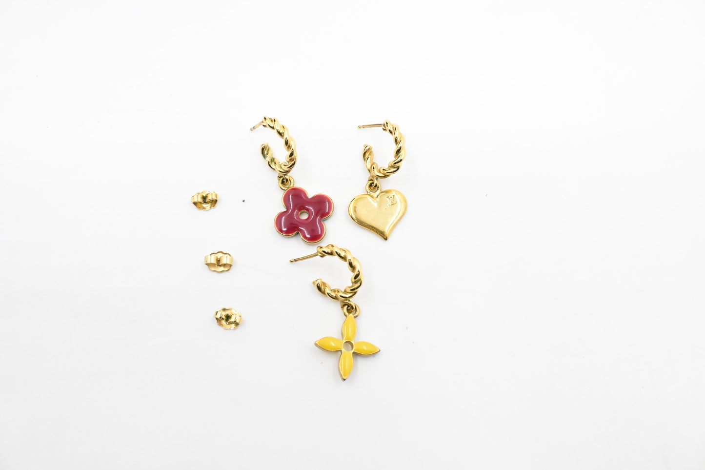 Louis Vuitton Sweet Monogram 3 Earrings