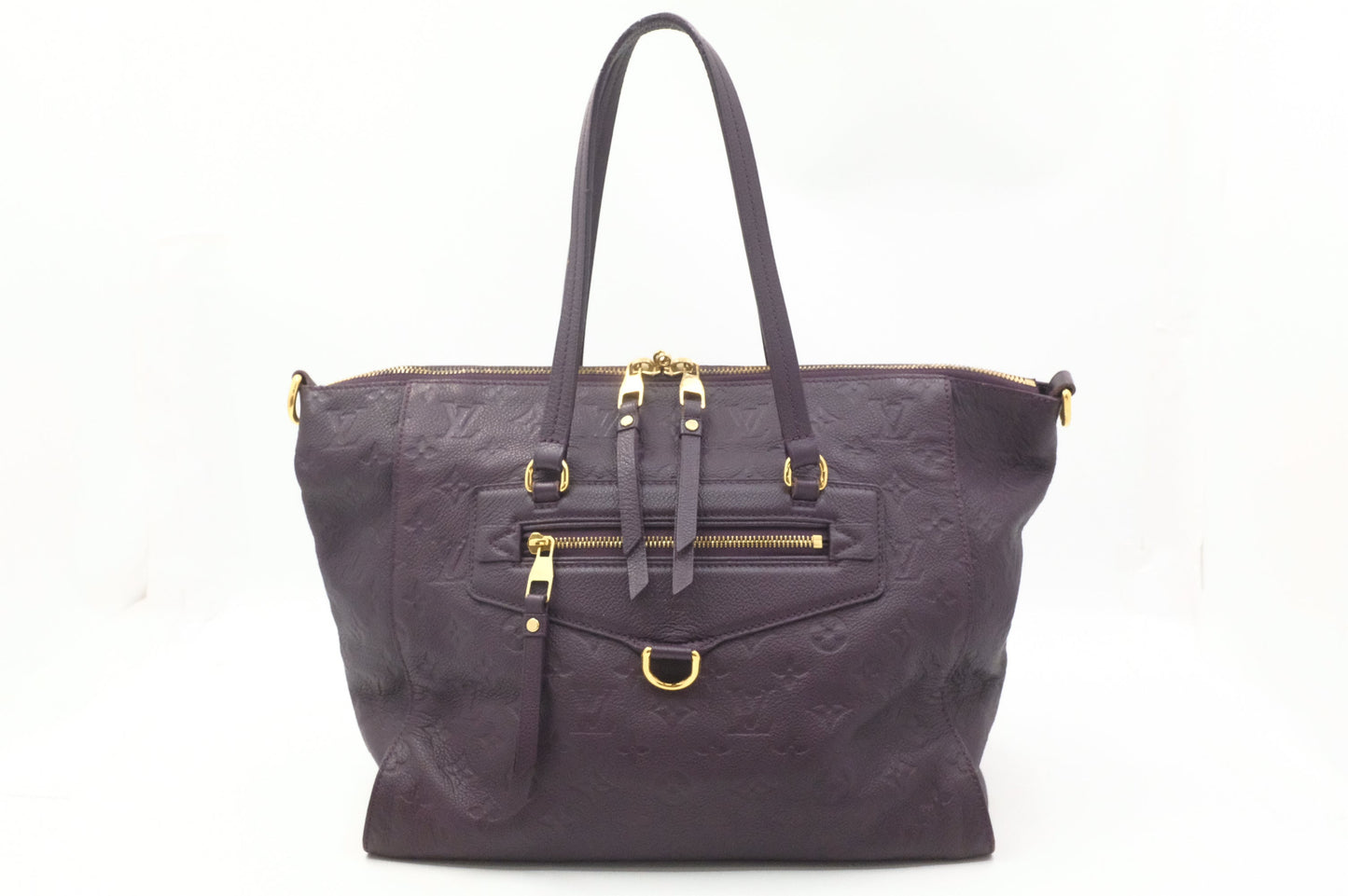 Louis Vuitton Lumine  PM in Purple Empreinte Leather