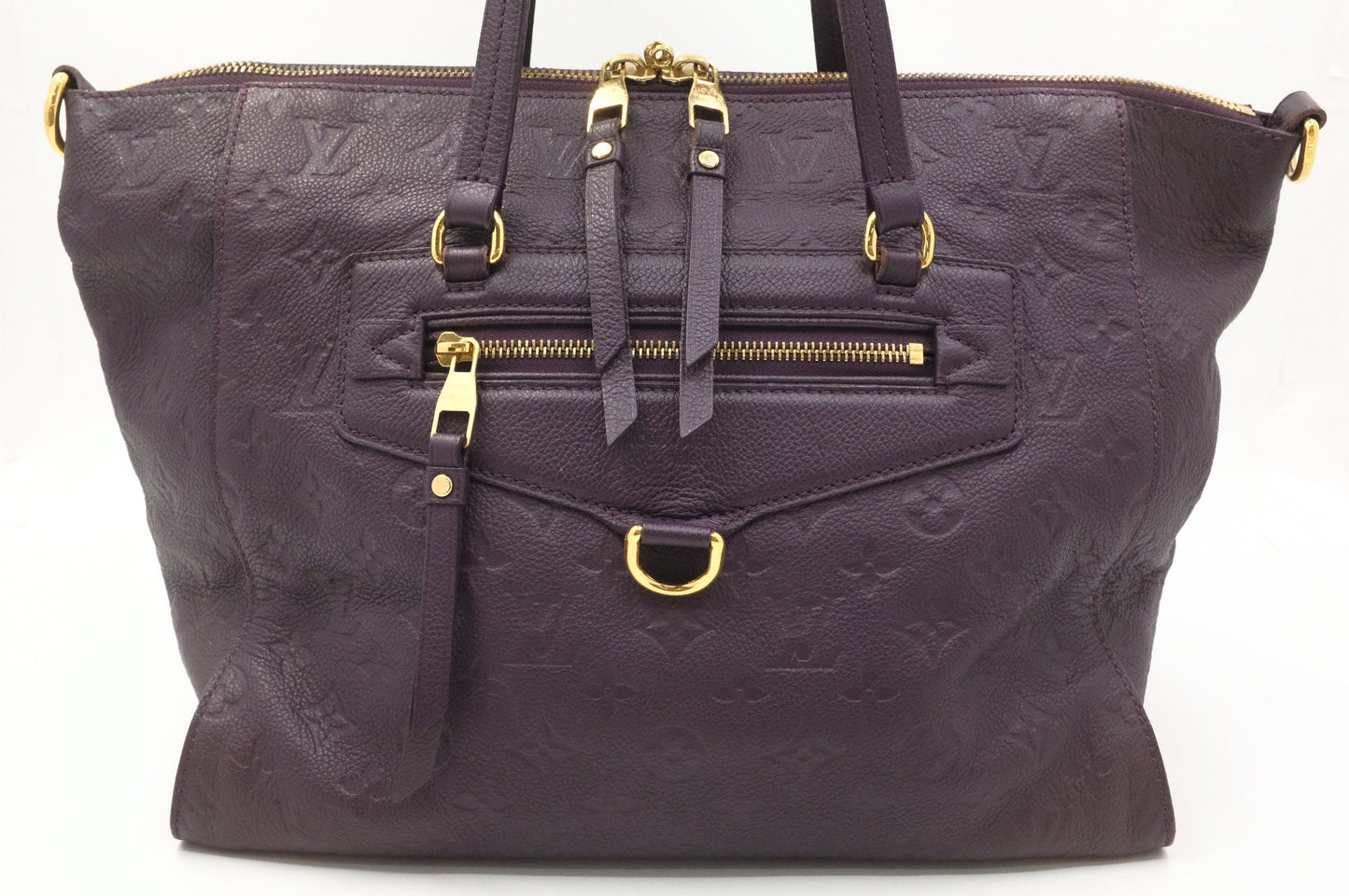 Louis Vuitton Lumine  PM in Purple Empreinte Leather