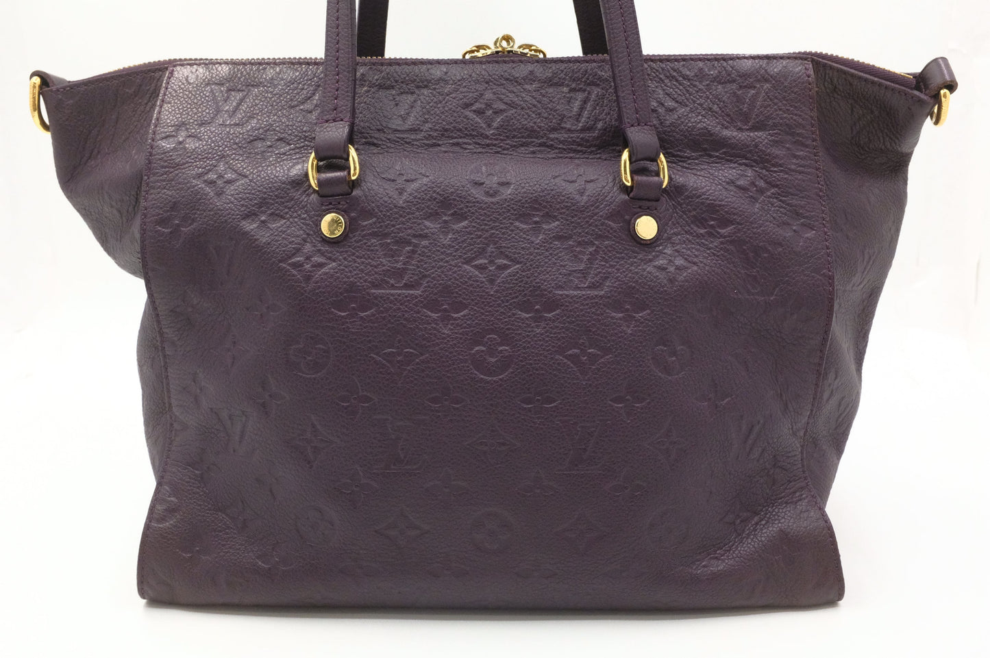 Louis Vuitton Lumine  PM in Purple Empreinte Leather
