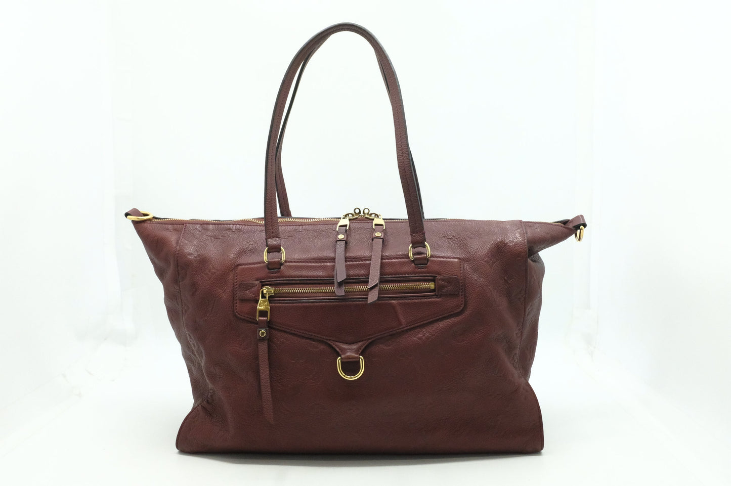 Louis Vuitton Lumine  in Burgundy Empreinte Leather