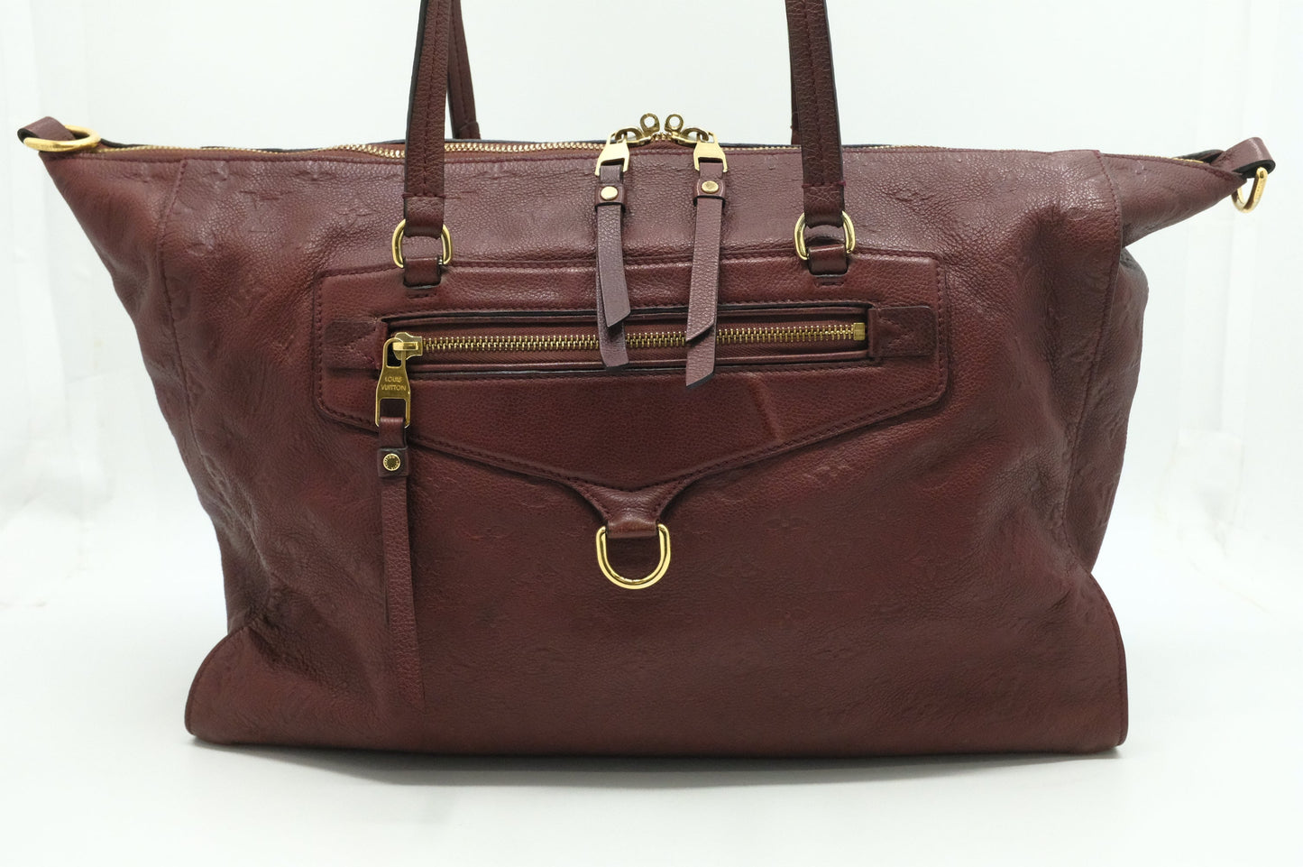 Louis Vuitton Lumine  in Burgundy Empreinte Leather