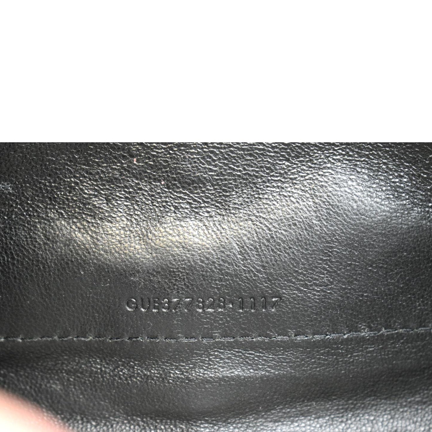 YVES SAINT LAURENT Grain De Poudre Envelope Chain Bag White