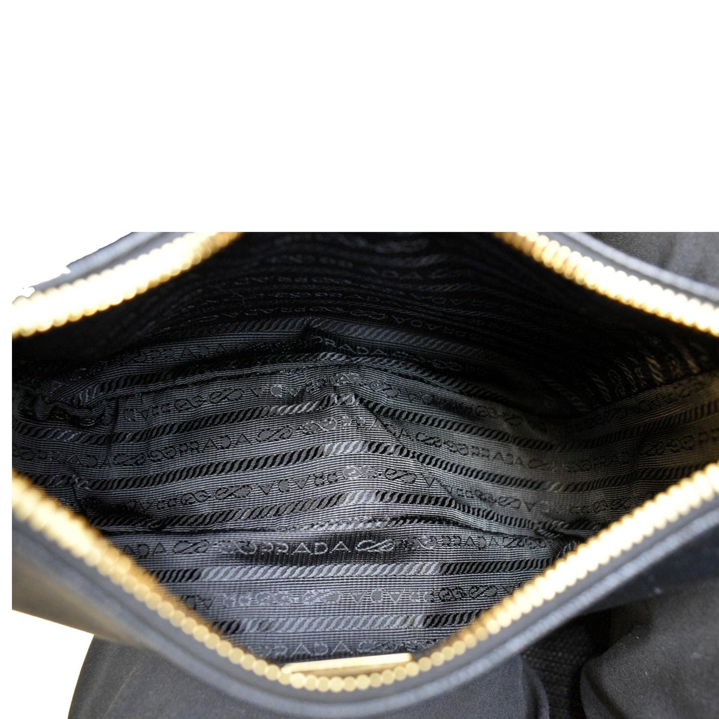 PRADA Re-Edition 2005 Saffiano Leather Shoulder Bag Black