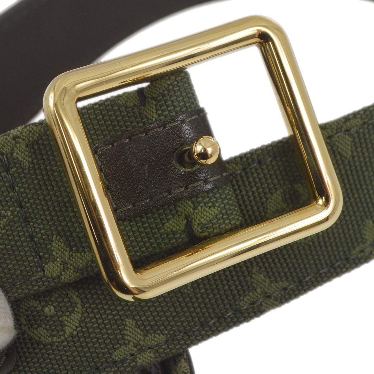 Louis Vuitton 2003 Monogram Mini Ceinture Belt M6823W 75/30 SR0073 Small Good