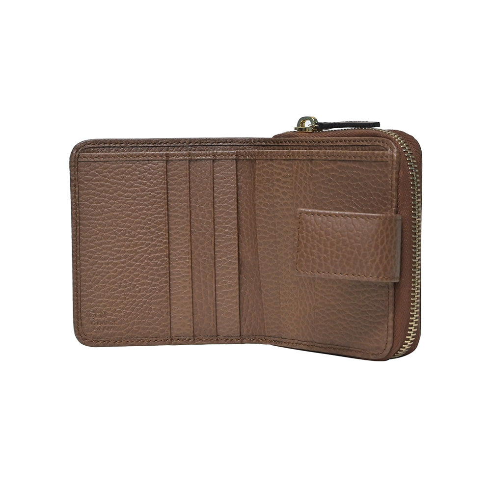 Gucci Brown GG Canvas Compact Wallet - 2 [Clearance Sale]