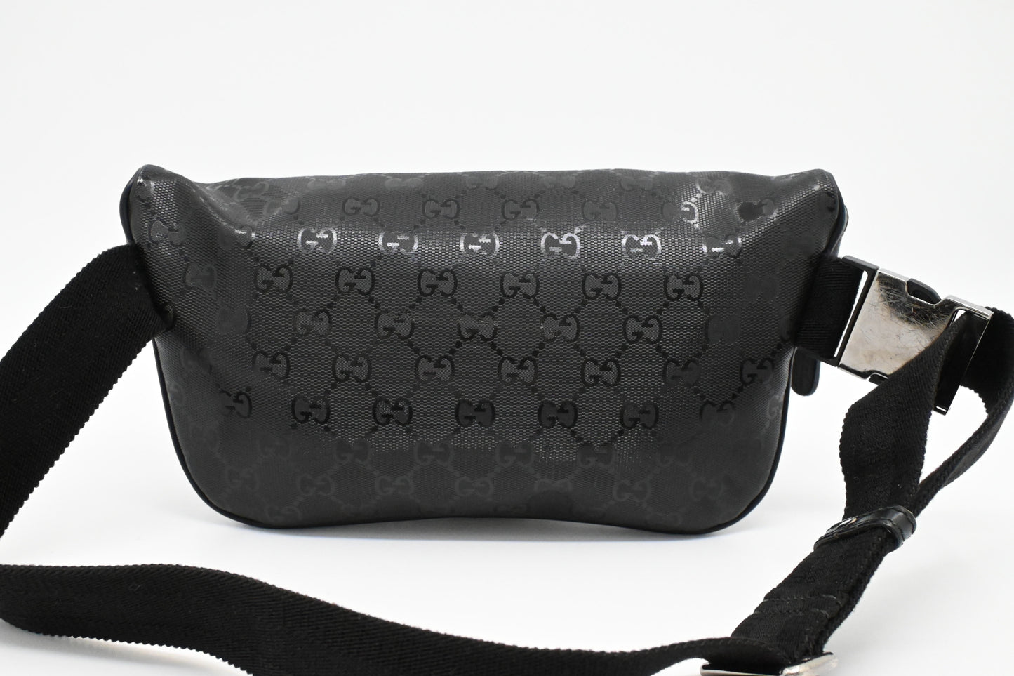 Gucci Bumbag in Black Imprime Canvas