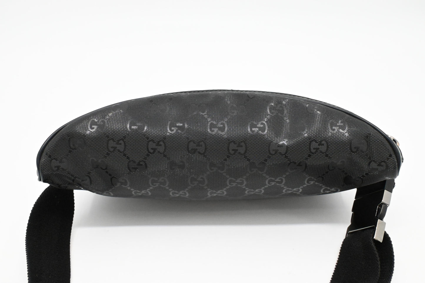 Gucci Bumbag in Black Imprime Canvas