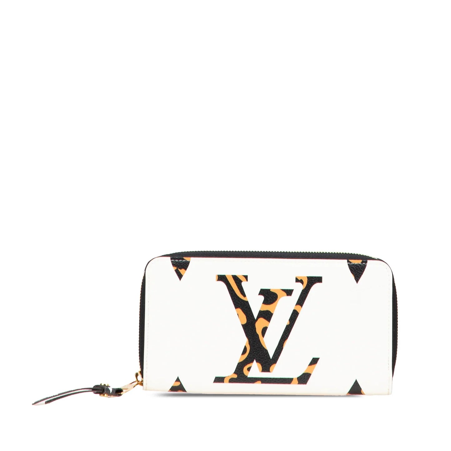 White Louis Vuitton Monogram Giant Jungle Zippy Wallet