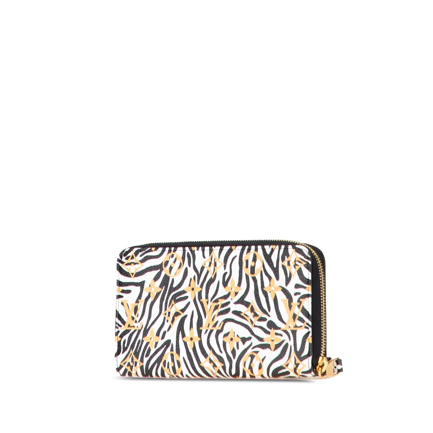 White Louis Vuitton Monogram Giant Jungle Zippy Wallet