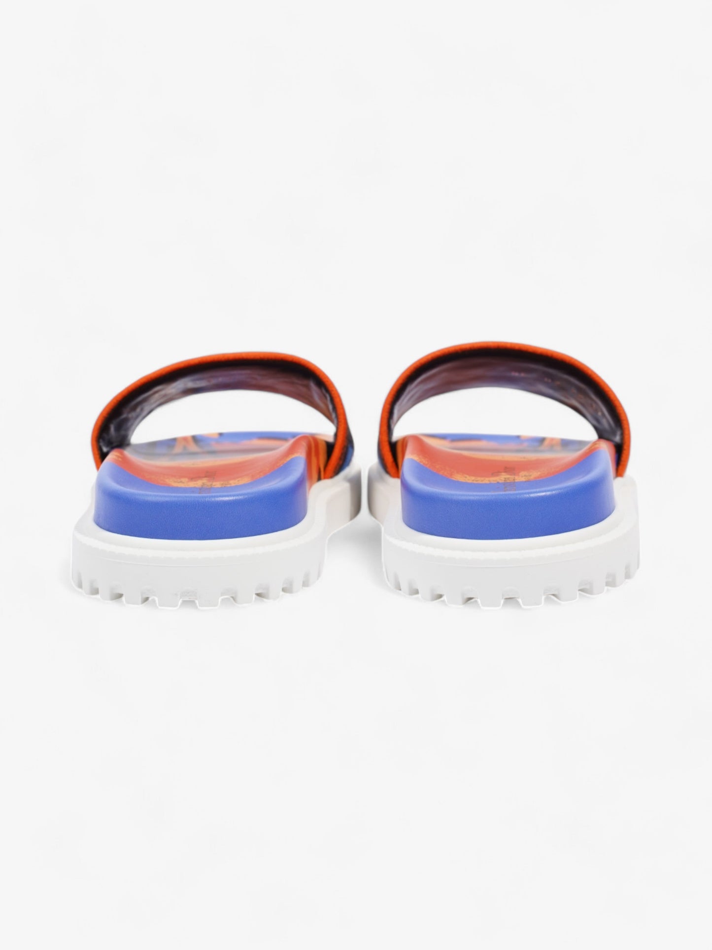 Christian Dior Dway Orange / Blue / Black Cotton EU 37.5 UK 4.5