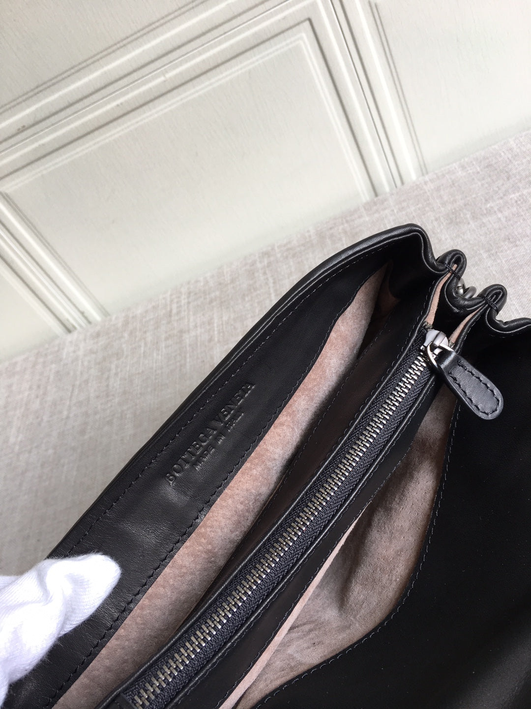 Top Quality Classic Intrecciato Black, For Women, Women’s Bags 8.9in/22.5cm