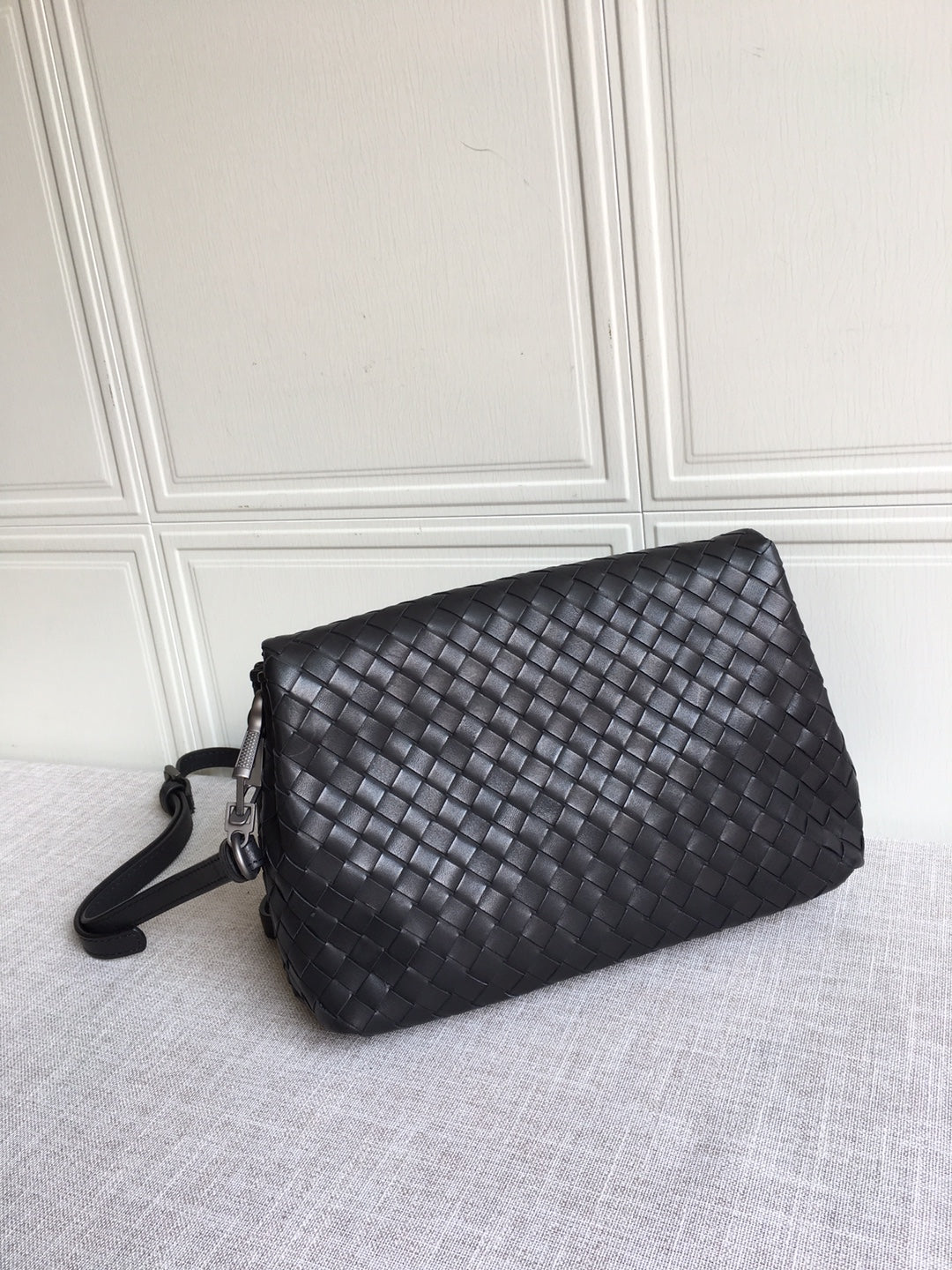 Top Quality Classic Intrecciato Black, For Women, Women’s Bags 8.9in/22.5cm